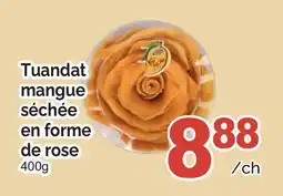T&T Supermarket TUANDAT MANGUE SÉCHÉE EN FORME DE ROSE offer