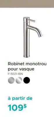 Bath Depot Robinet monotrou pour vasque offer