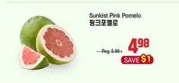 Galleria Supermarket Sunkist Pink Pomelo offer