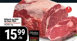 Pasquier Bifteck ou Rôti de faux-filet offer