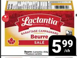 Pasquier Beurre Lactantia offer