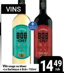 Pasquier Vin rouge ou blanc Le Barbèque à Bob offer