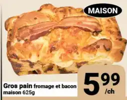 Pasquier Gros pain fromage et bacon maison offer