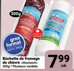 Pasquier Bûchette de fromage de chèvre Woolwich offer