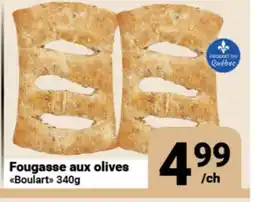 Pasquier Fougasse aux olives Boulart offer