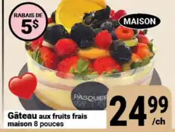 Pasquier Gâteau aux fruits frais maison offer
