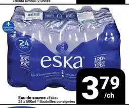 Pasquier Eau de source Eska offer
