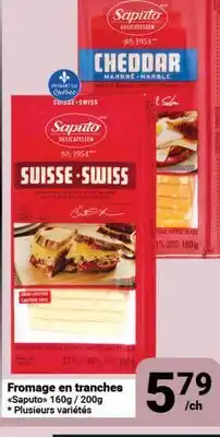 Pasquier Fromage en tranches Saputo offer