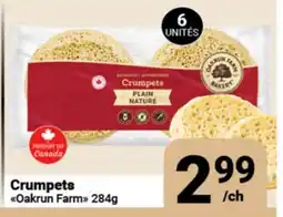 Pasquier Crumpets Oakrun Farm offer