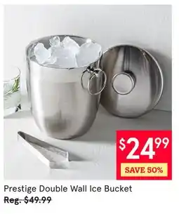 Kitchen Stuff Plus Prestige Double Wall Ice Bucket offer