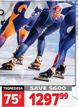 2001 Audio Video 75QNED85A LG QNED EVO TV offer