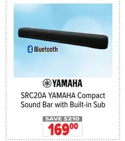 2001 Audio Video SRC20A YAMAHA Compact Sound Bar with Built-in Sub offer