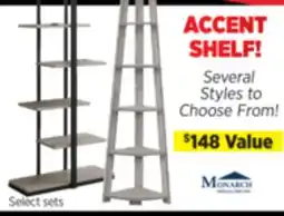 Surplus Furniture Accent Shelf offer