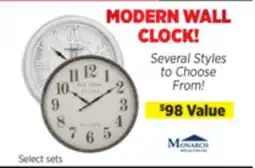 Surplus Furniture Modern Wall Clock offer