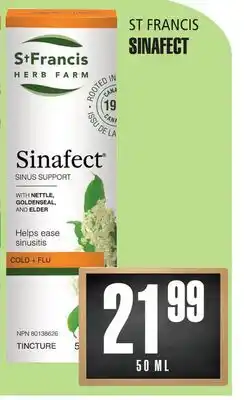 Marches Tau SINAFECT ST FRANCIS offer