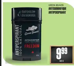 Marches Tau ANTISUDORIFIQUE GREEN BEAVER offer