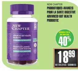 Marches Tau PROBIOTIQUES AVANCES POUR LA SANTE DIGESTIVE NEW CHAPTER offer