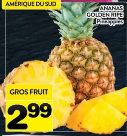 Supermarché PA ANANAS GOLDEN RIPE │ Pineapples offer