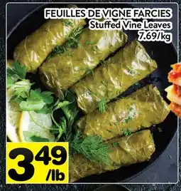 Supermarché PA FEUILLES DE VIGNE FARCIES │ Stuffed Vine Leaves offer