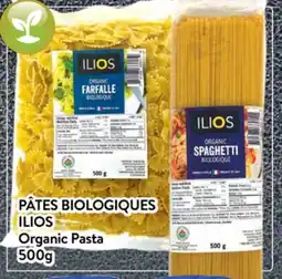 Supermarché PA PÂTES BIOLOGIQUES ILIOS │ Organic Pasta offer