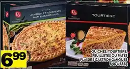 Supermarché PA QUICHES, TOURTIÈRE, FEUILLETÉS OU PÂTÉS PLAISIRS GASTRONOMIQUES offer