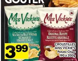 Supermarché PA CROUSTILLES MISS VICKIE'S │ Potato Chips offer
