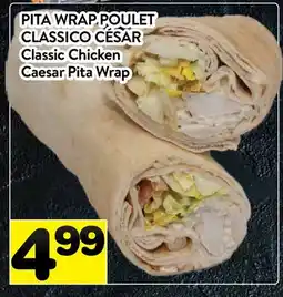 Supermarché PA PITA WRAP POULET CLASSICO CÉSAR │ Classic Chicken Caesar Pita Wrap offer