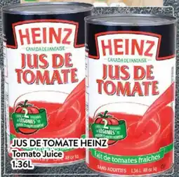 Supermarché PA JUS DE TOMATE HEINZ │ Tomato Juice offer