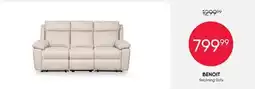 Meubles RD Benoit - Reclining Sofa offer