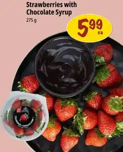 Farm Boy Strawberries with Chocolate Syrup offer
