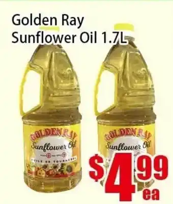 New Pacific Supermarket Golden ray sunflower oil offer