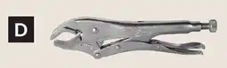 Princess Auto 10CR Curved Jaw Locking Pliers offer