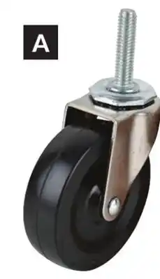 Princess Auto 3 in. Threaded Stem Swivel Casters offer