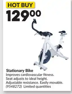 Princess Auto Stationary Bike offer