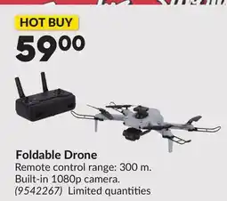 Princess Auto Foldable Drone offer