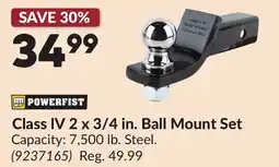 Princess Auto Class lV 2 x 3/4 in. Ball Mount Set offer