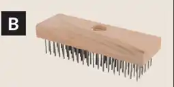 Princess Auto Stainless-Steel Bristles Wood Block Handle Wire Brushes offer