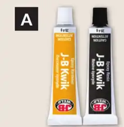 Princess Auto KwikWeld Epoxies offer