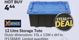 Princess Auto 12 Litre Storage Tote offer