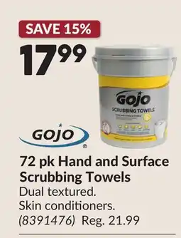 Princess Auto 72 pk Hand and Surface Scrubbing Towels offer