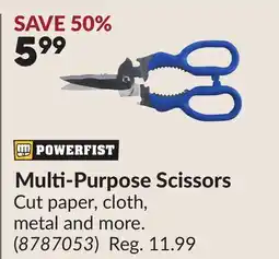 Princess Auto Multi-Purpose Scissors offer