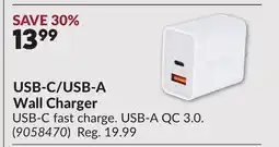 Princess Auto USB-C/USB-A Wall Charger offer
