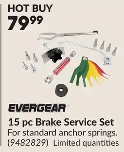 Princess Auto 15 pc Brake Service Set offer