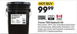 Princess Auto Tractor TDH Hydraulic Oil offer