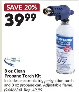 Princess Auto 8 oz Clean Propane Torch Kit offer