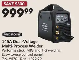 Princess Auto 145A Dual-Voltage Multi-Process Welder offer