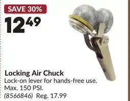 Princess Auto Locking Air Chuck offer
