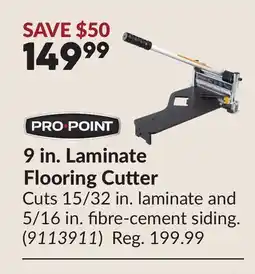 Princess Auto 9 in. Laminate Flooring Cutter offer