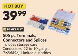 Princess Auto 505 pc Terminals, Connectors and Splices offer