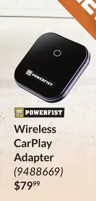 Princess Auto Wireless CarPlay Adapter offer
